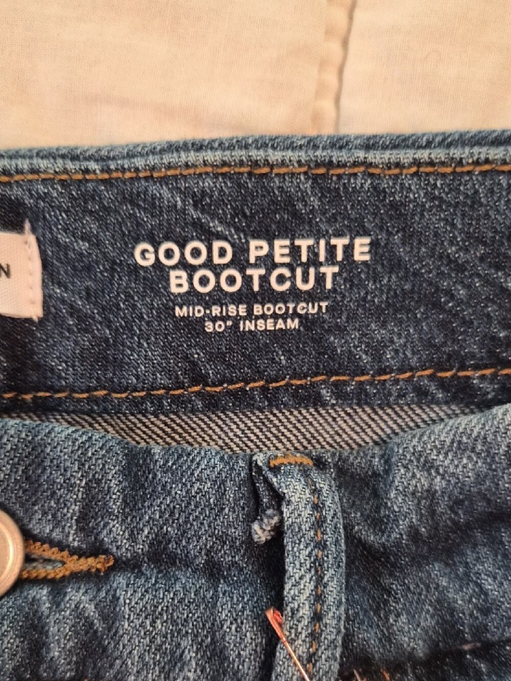 Good American 'Good Petite' Bootcut Jeans Size 10/30 - Picture 10 of 12